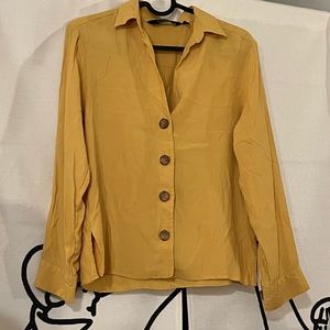 &Other Stories - Yellow shirt